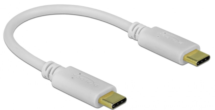 DeLOCK Cavo di ricarica USB Type-C da 15 cm PD 100 W con E-Marker