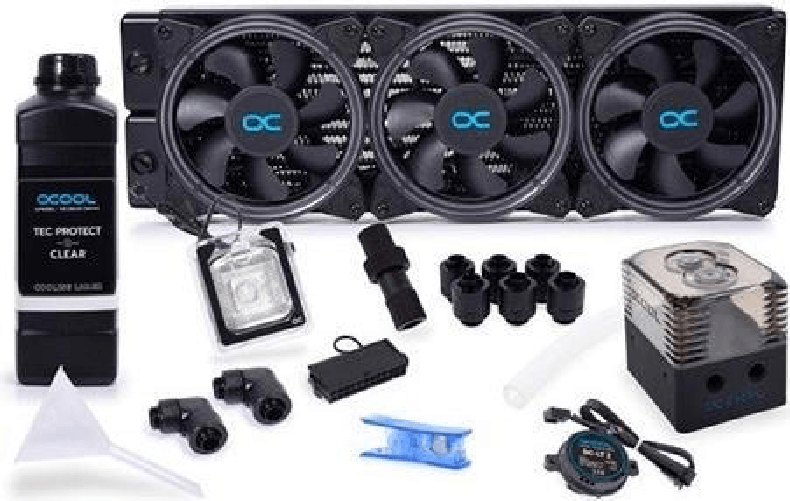 Alphacool 11987 - Wasserblock - Acryl - Messing - Kupfer - Nickel - Nylon - Polyvinylchlorid (PVC)