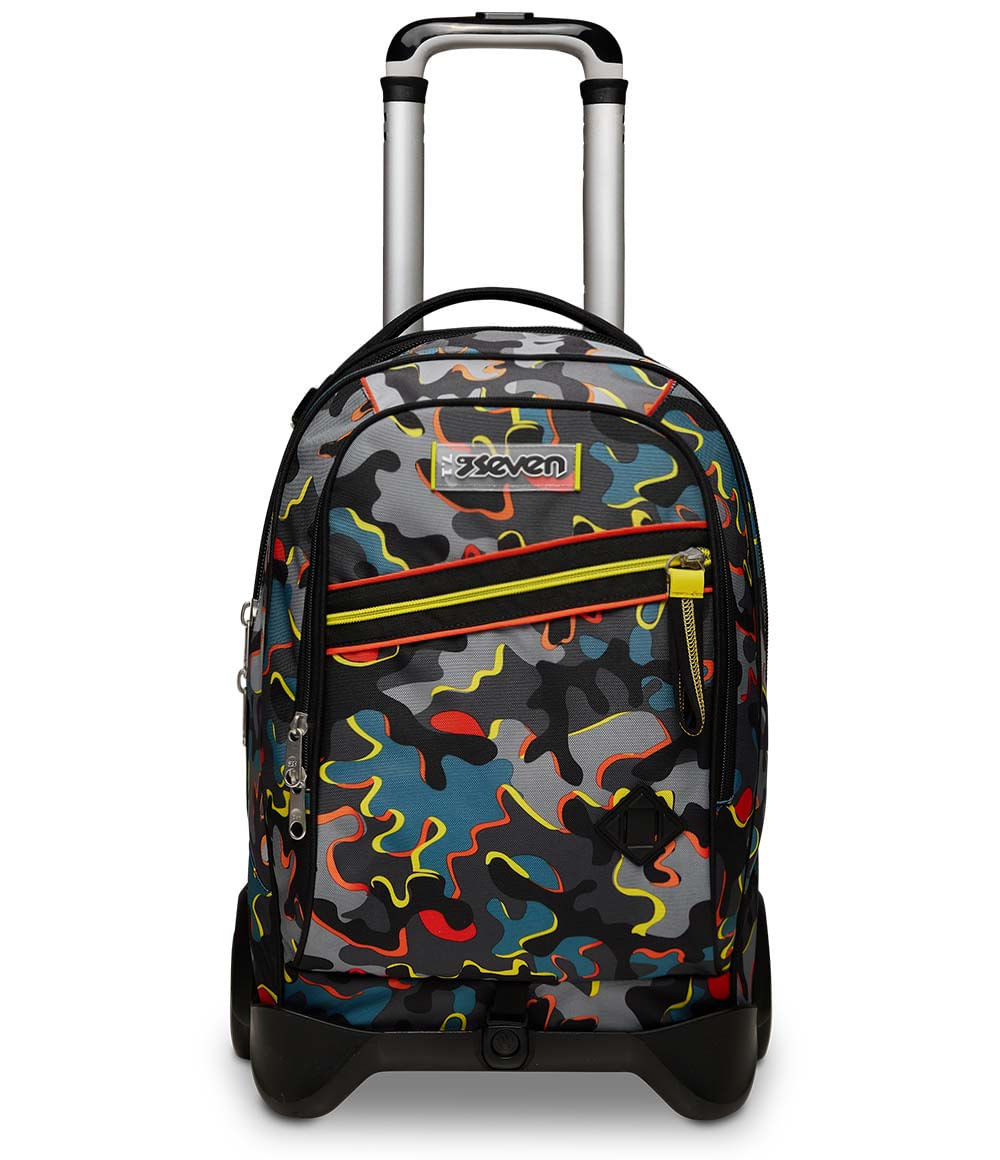 Seven 200102325-428 zaino Zaino scolastico Multicolore Poliestere