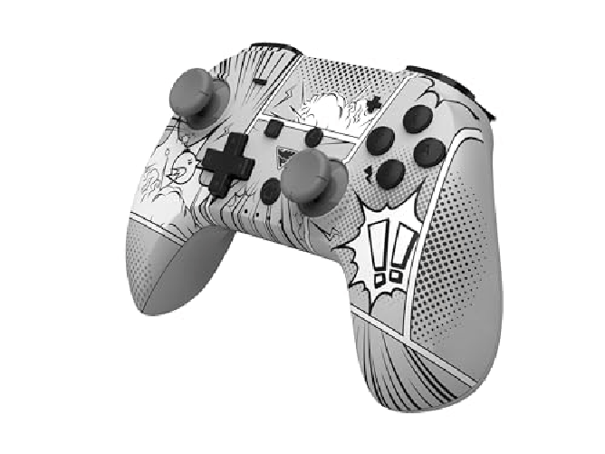 Dragonshock PopTop Compact Multicolore Bluetooth Gamepad Nintendo Switch