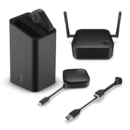 BenQ 9H.JRR78.N1E accessorio per sistemi di presentazione senza fili Kit di pulsanti Nero 3 pz