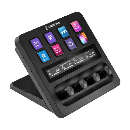 Elgato Stream Deck +: Mixer Audio e Controller per Content Creator Elgato Stream Deck + BEARBEITUNG Nero 8 pulsanti
