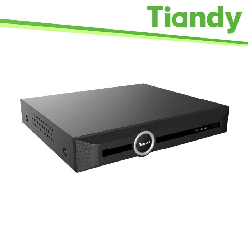 Mediamondo-IT Tiandy NVR 5 Canali 60Mbps/40Mbps, registrazione fino a 6MP, 1HDD
