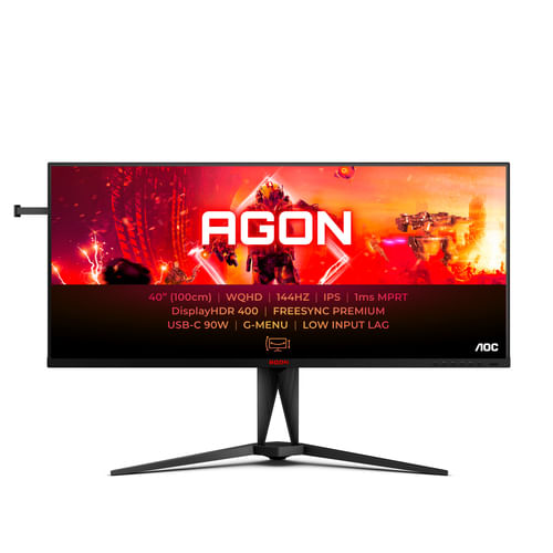 AOC AGON 5 AG405UXC Monitor PC 100,3 cm (39.5") 3440 x 1440 Pixel Wide Quad HD LCD Nero AOC AGON 5 AG405UXC Monitor PC 100,3 cm (39.5') 3440 x 1440 Pi