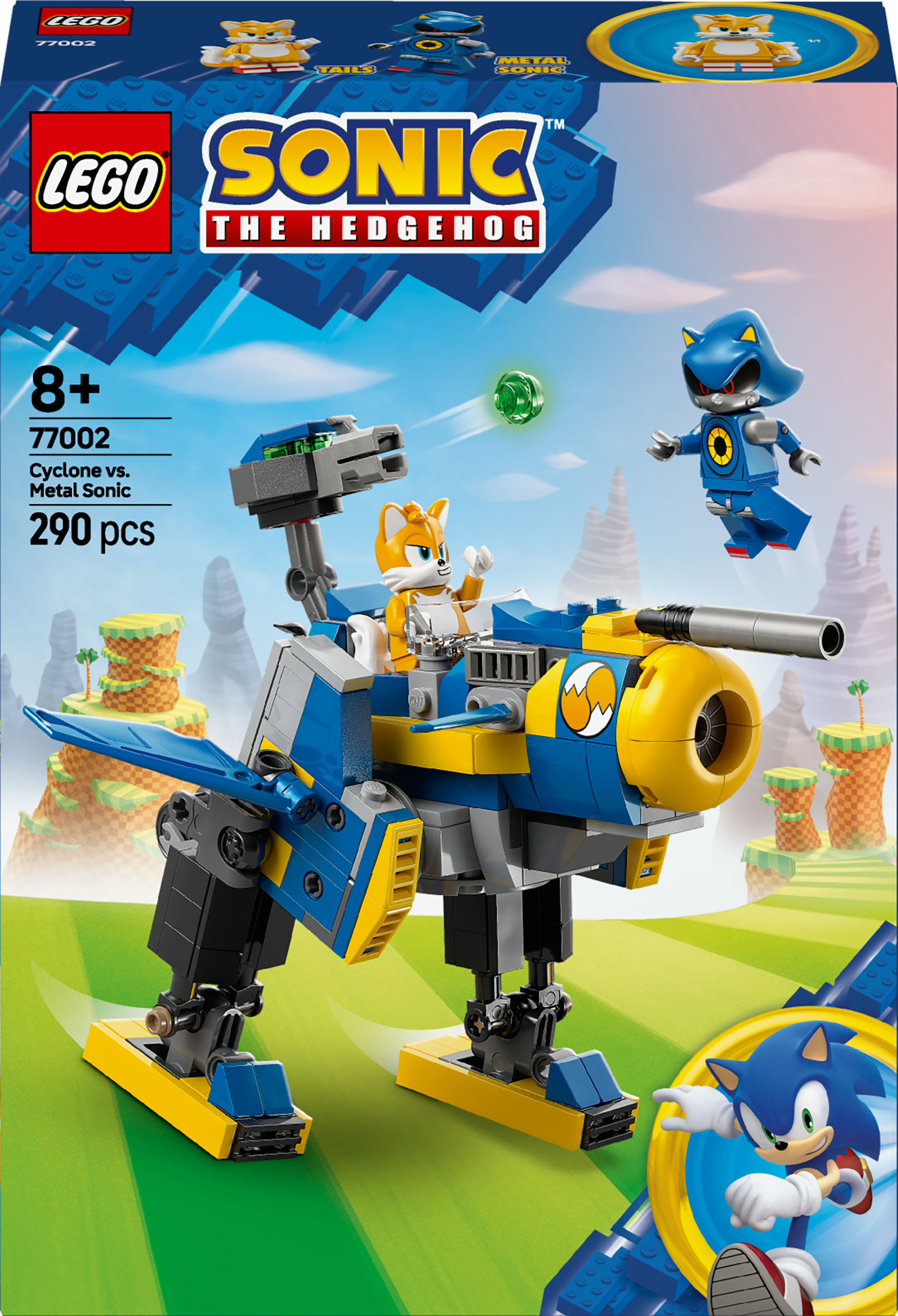 LEGO Sonic Cyclone vs. Metal Sonic LEGO Cyclone vs. Metal Sonic