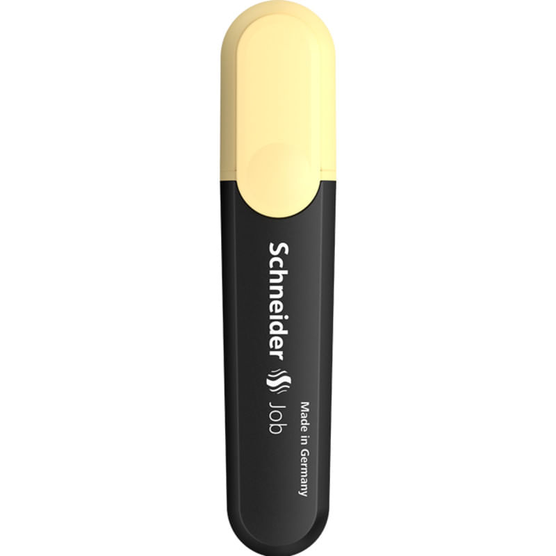 SCHNEIDER Evidenziatore JOB PPL 1-5mm giallo pastello Schneider Schneider Schreibgeräte Job Pastel evidenziatore