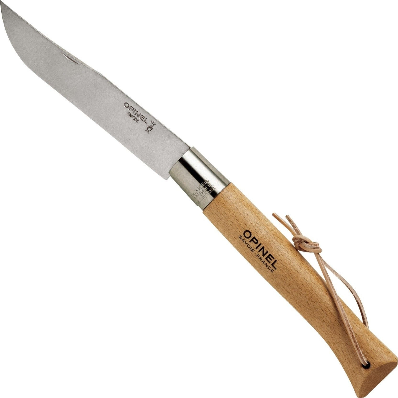Opinel 122136 coltello da tasca Camper/scout Grigio, Legno