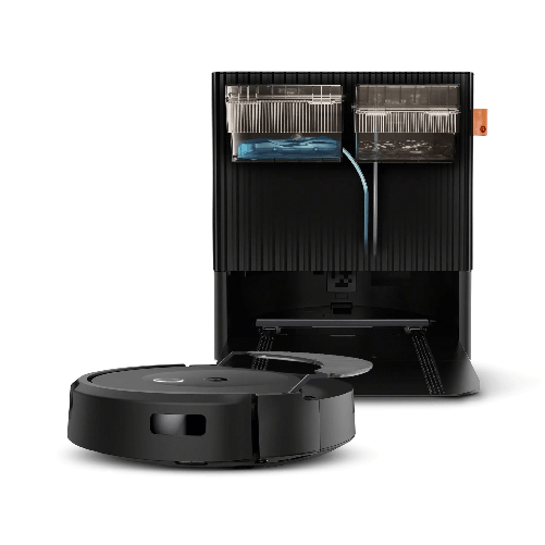 IRobot Roomba Combo 10 Max Robot Aspirapolvere 2 in 1 Stazione Autosvuotamento-Riempimento e Pulizia del Panno Nero iRobot Combo 10 Max Combi Nero