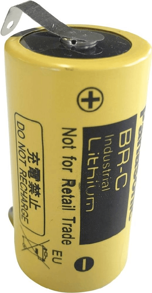 Panasonic Batteria speciale Panasonic Baby Etichetta per saldatura a U litio BR