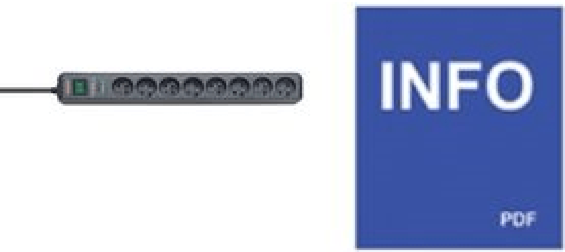Brennenstuhl Steckdosenleiste "Eco-Line", 8-fach, anthrazite (1159291138) - 1 St¼ck (1159291138)