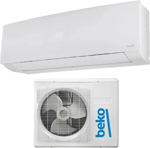 Beko Climatizzatore 18000 Btu, A++/A+, Inverter, Monosplit - BEHPC180 + BEHPC1 Beko BEHPC 181 condizionatore fisso Condizionatore unità esterna Bianco