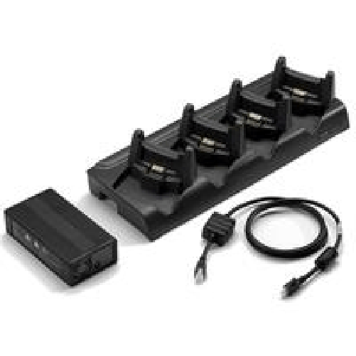 Zebra Lade-/ bertragungsstation, 4-Fach, Ethernet Lade-/ bertragungsstation, 4-Fach, Ethernet, inkl