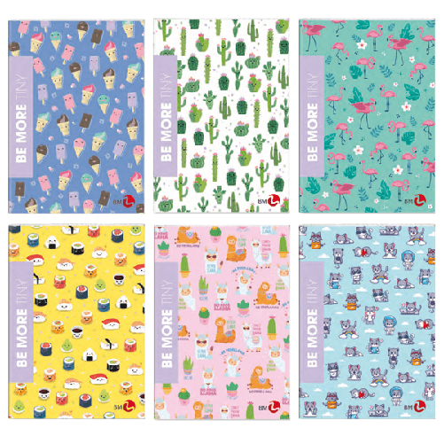 BM Maxiquaderno A4 36fg+2 100gr 10mm Be More TINY 2024 BM