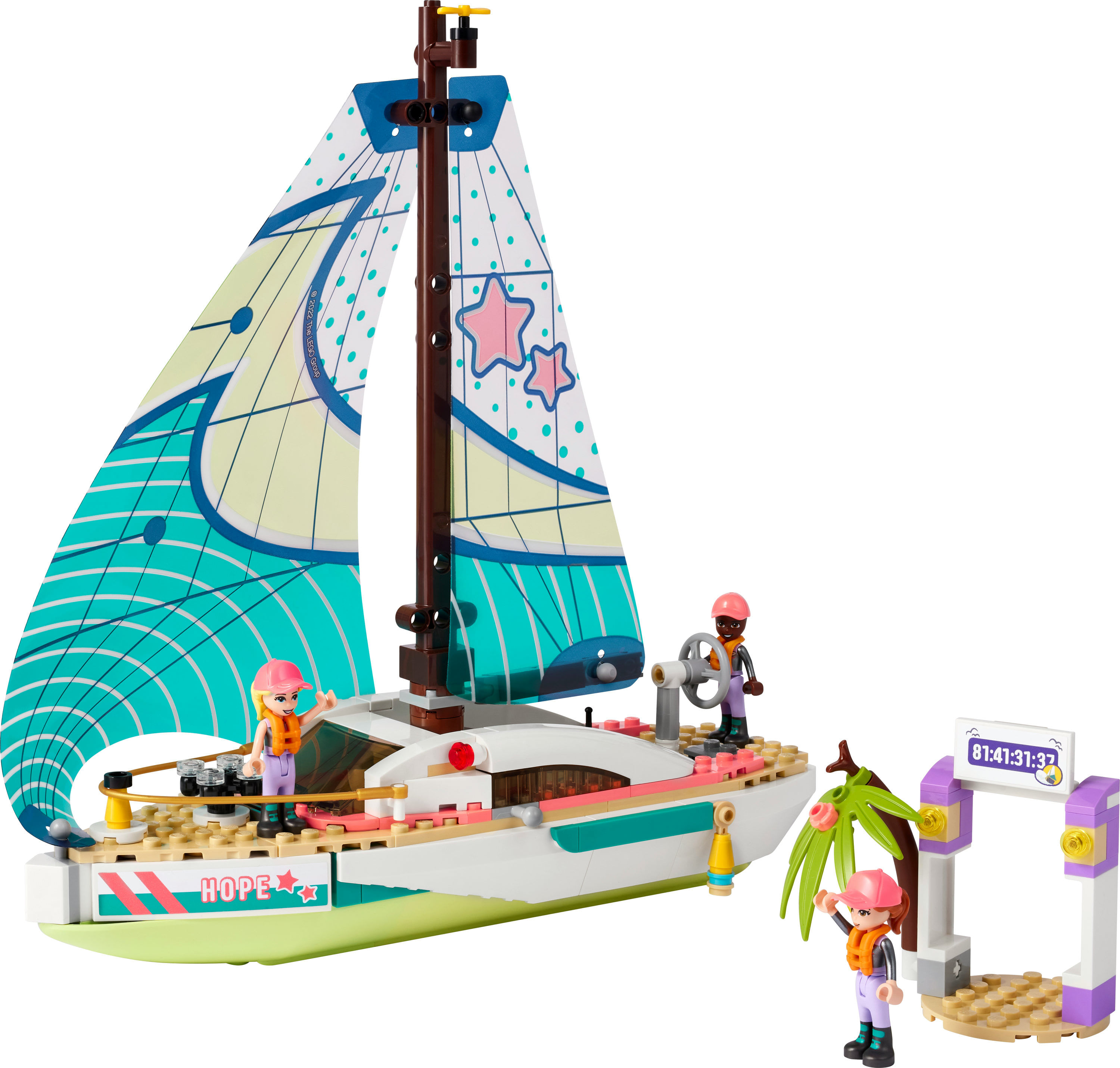 LEGO Friends L’avventura in barca a vela di Stephanie