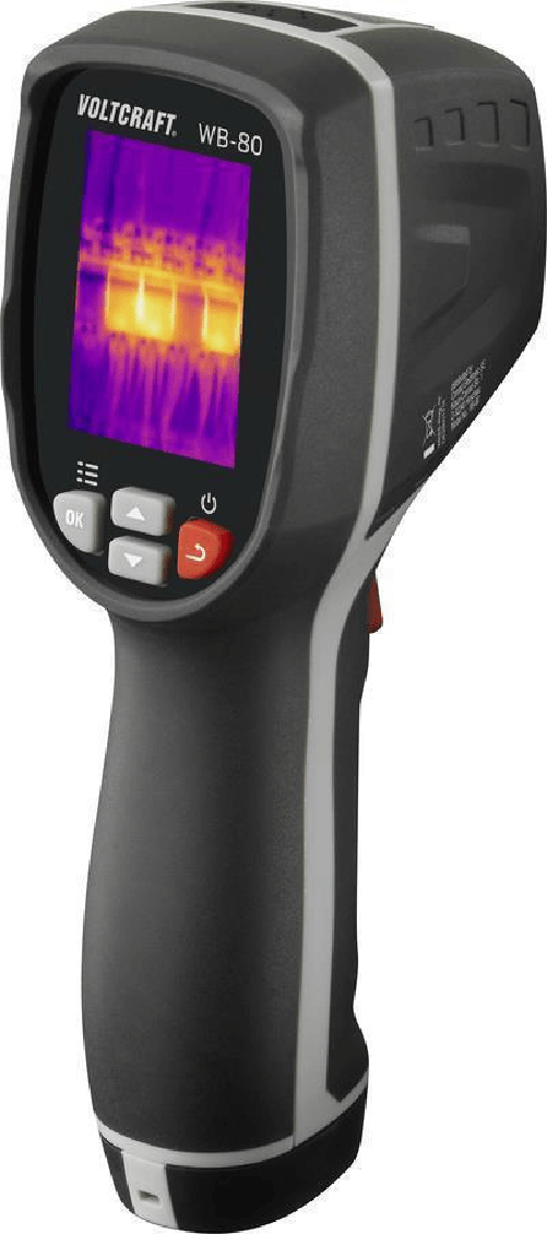 VOLTCRAFT WB-80 Wrmebildkamera -20 bis 600 °C 32 x 32 Pixel 9 Hz integrierte Digitalkamera (VC-11814215)