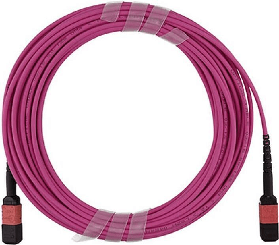BlueOptics Cavo patch OM4 multimodale MPO-MPO compatibile EMC CBL-MPO12-OM4-1M da 1 metro