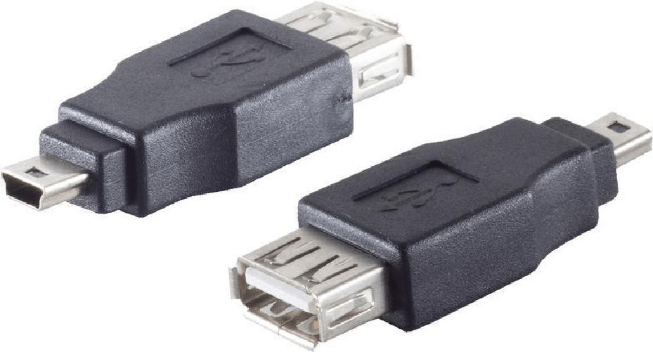 ShiverPeaks Massima connettivit S/CONN Adattatore USB 2.0 tipo A con connettore mini USB B 5p (77051)