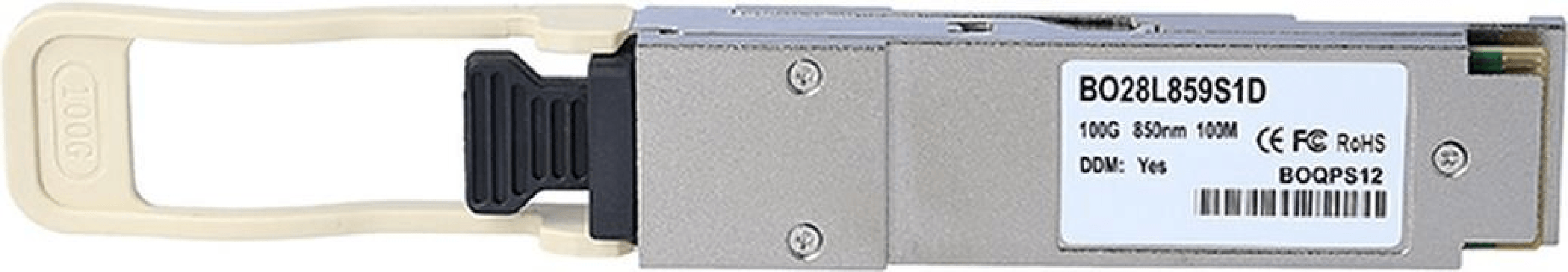 BlueOptics AFBR-89CAMDZ-BO Netzwerk-Transceiver-Modul Faseroptik 100000 Mbit/s QSFP28 (AFBR-89CAMDZ-BO)