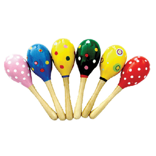 CWR Coppia di maracas in legno CWR