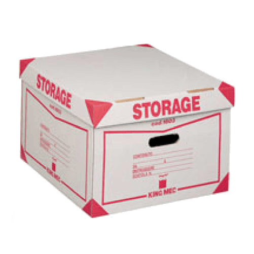 KING MEC Contenitore STORAGE con coperchio (1603) 385x264x397mm REXEL Rexel Storage Contenitore Con Coperchio Per 4 Scatole Archivio