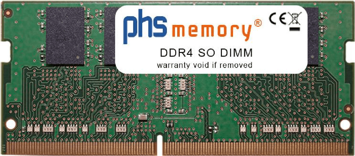 PHS-memory 8GB RAM Speicher kompatibel mit HP 15s-fq4007nt DDR4 SO DIMM 3200MHz PC4-25600-S (SP529397)