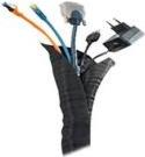 HAGOR KS Self Wrap - Kabelschlauch - 5 m - Schwarz
