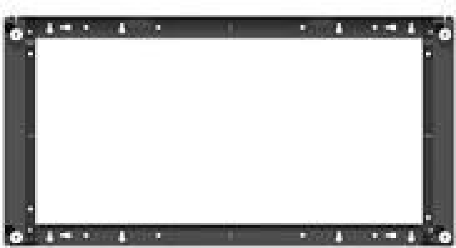 HAGOR WH LG 49XE4F fuer LG 49XE4F Landscape und Portrait Format moeglich outdoorfaehige