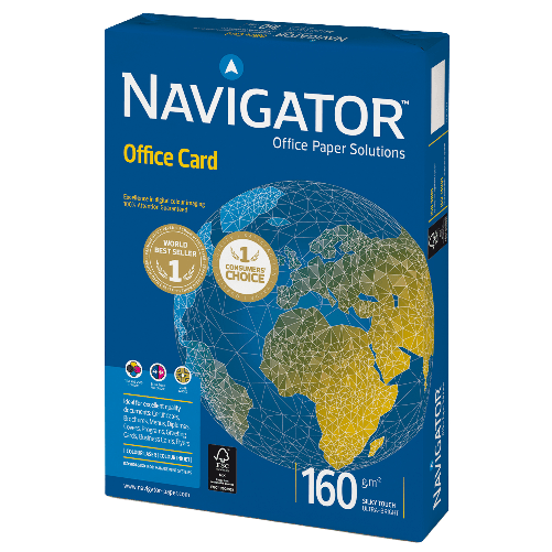 Navigator Office Card carta inkjet A4 (210x297 mm) 250 fogli Bianco