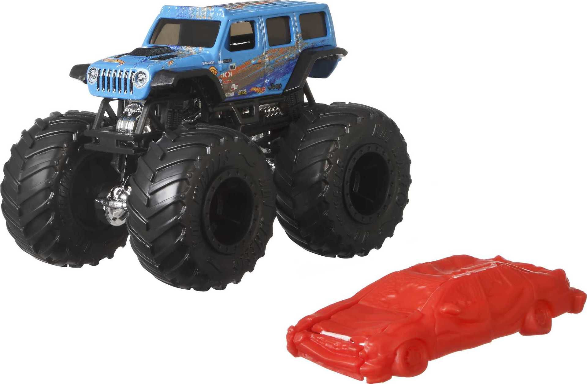Mattel Hot Wheels Monster Trucks veicolo singolo 1:64 assortimento Hot Wheels Monster Trucks veicolo singolo 1:64 assortimento