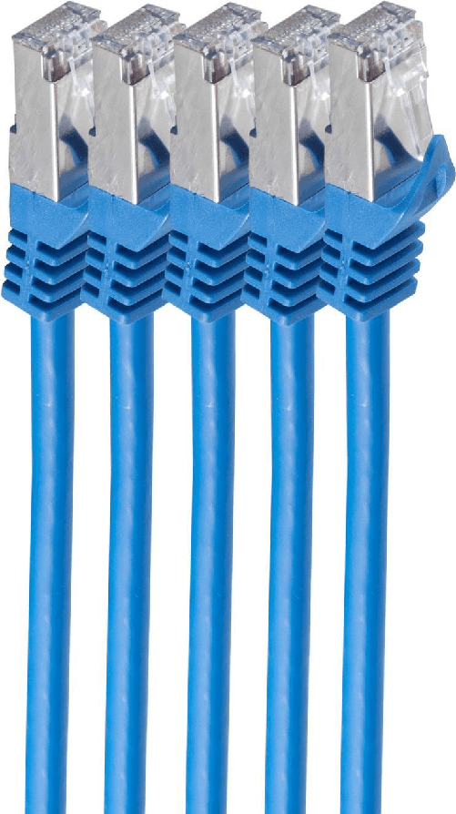 Shiverpeaks BS75515-B-SET5. Kabellnge: 5 m, Kabelstandard:Cat.7 Rohkabel, Kabelschirmung: S/FTP (S-STP)
