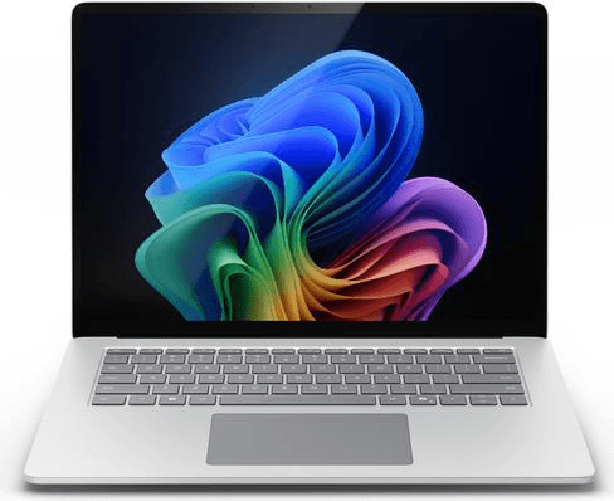 Microsoft Laptop Microsoft Surface 7 generazione Qualcomm Snapdragon X Elite, 38 cm (15"") Platino