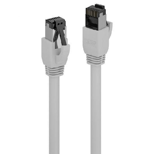LINDY___ Lindy 47442 cavo di rete Grigio 1 m Cat8.1 S/FTP (S-STP)