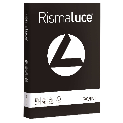 Favini Rismaluce carta inkjet A4 (210x297 mm) 300 fogli Nero
