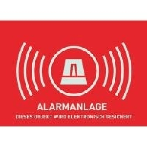 ABUS - Sicherheitssystem-Warnetikett
