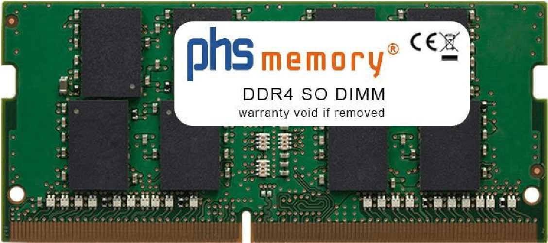 PHS-memory Memoria PHS 32GB RAM per HP EliteBook 735 G6 DDR4 SO DIMM 2666MHz PC4-2666V-S (SP314870)