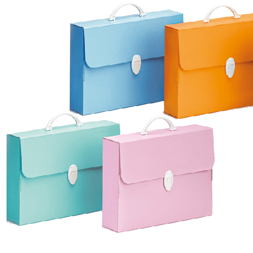 Valigetta polionda Every Line Pastel 36,5x56,5cm dorso 5,5cm Favorit