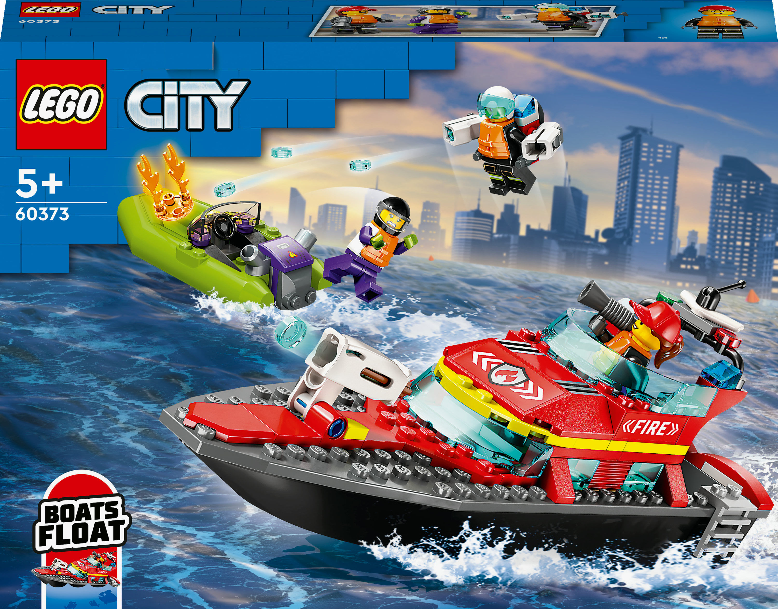 Lego modellini da costruire, idee regalo, modellismo da costruire adulti, modellismo adulti, lego adulti LEGO City Barca di soccorso antincendio