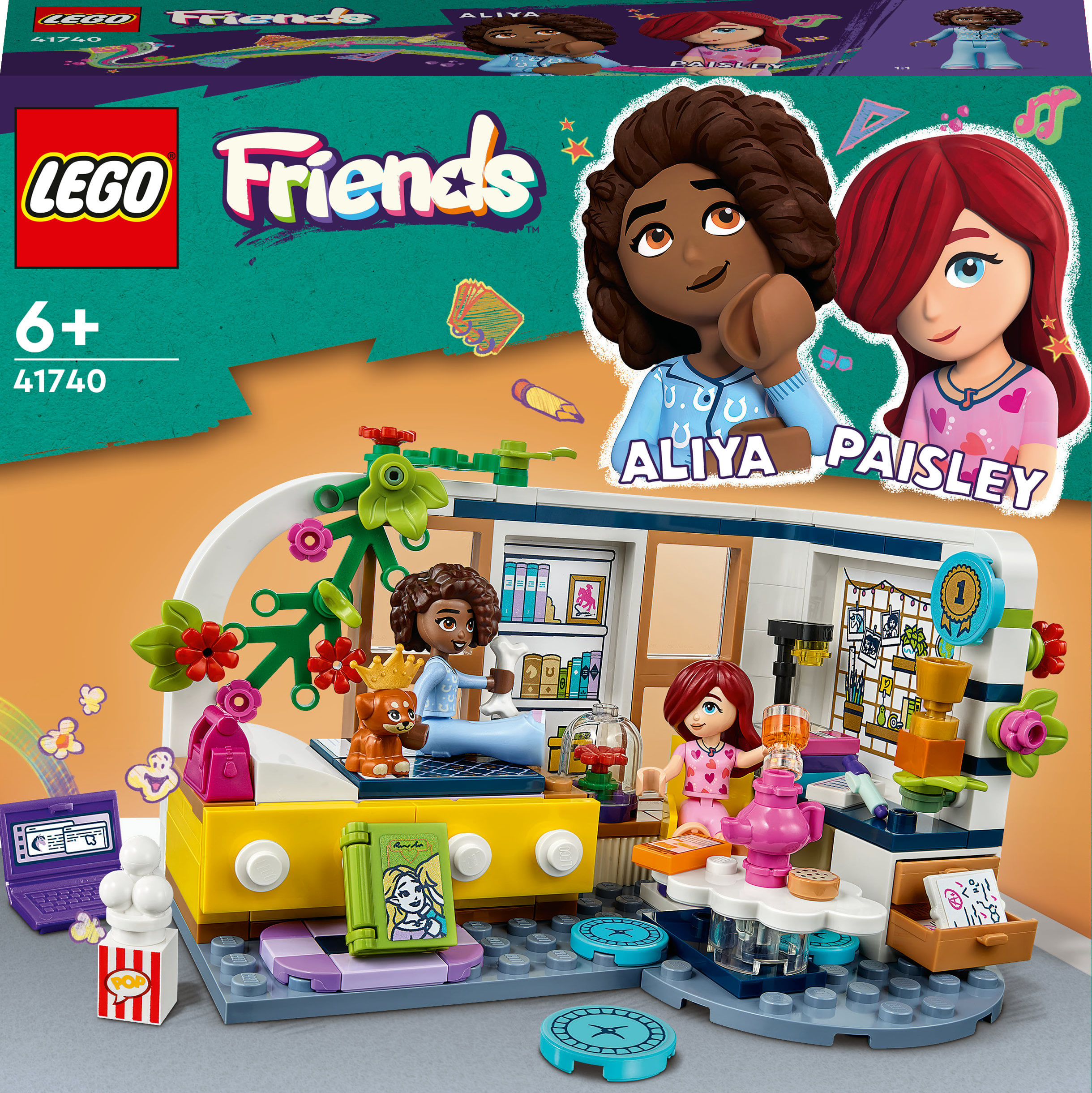 Lego giochi per bambini, costruzioni per bambini, giochi creativi, costruzioni lego, idee regalo, idea regalo LEGO Friends La cameretta di Aliya