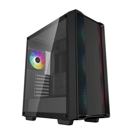 DeepCool Case DeepCool Mid Tower CC560 ARGB V2 Black 4 ventole da 120 ARGB DeepCool CC560 ARGB V2 Midi Tower Nero