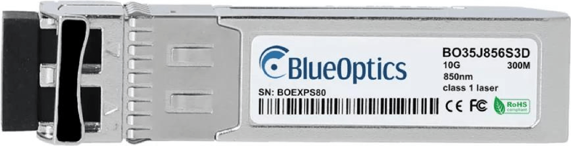 BlueOptics Kompatibler ZyXEL SFP10G-SR-E-ZZBD01F BlueOptics BO35J856S3D SFP+ Transceiver, LC-Duplex, 10GBASE