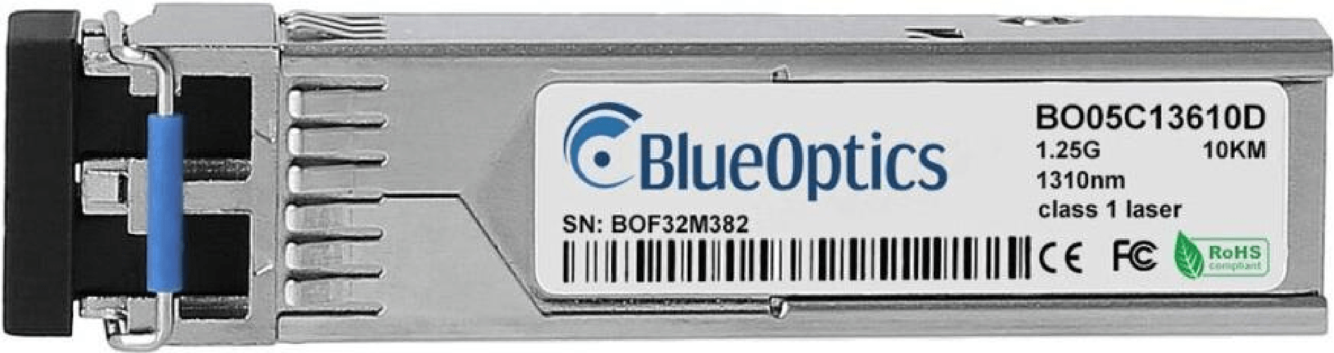 BlueOptics Kompatibler Gigamon SFP-503T BlueOptics BO05C13610D SFP Transceiver, LC-Duplex, 1000BASE-LX
