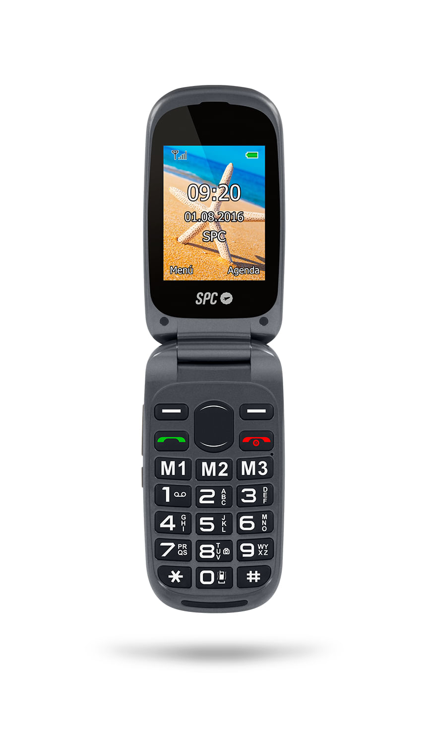 SPC Harmony 6,1 cm (2.4") 89,5 g Nero Telefono cellulare basico