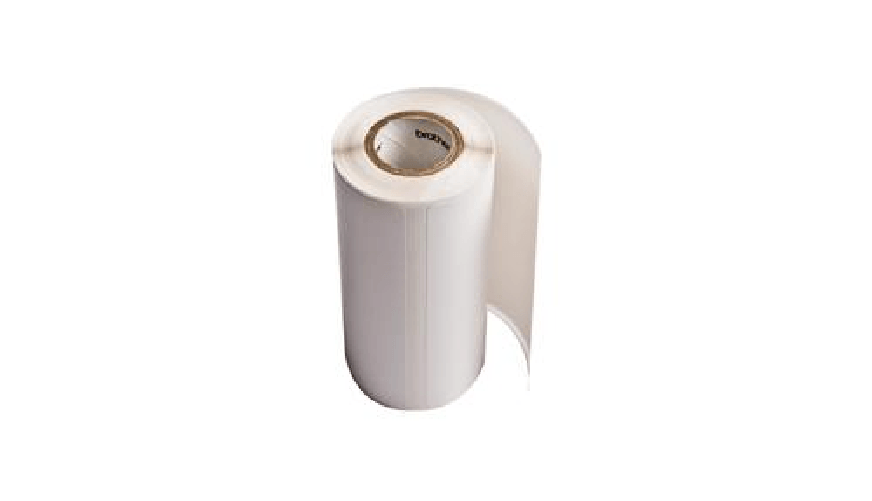 Brother RD-P09E1 nastro per etichettatrice Brother RDM01E5 Nero, Bianco