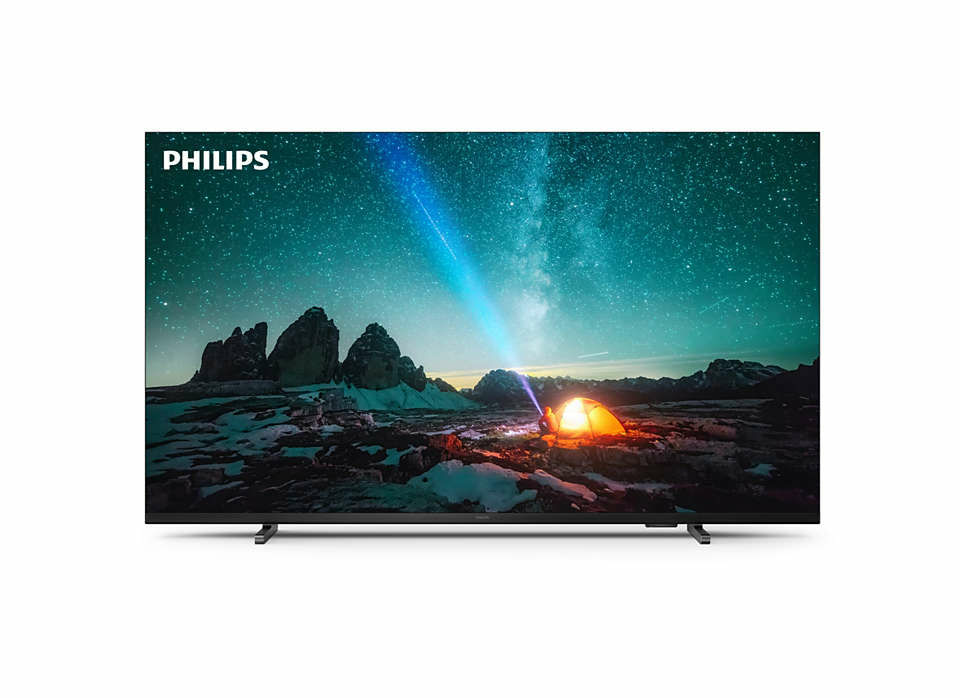 Philips 55PUS7609-12 Smart TV 55 Pollici 4K Ultra HD Display LED Sistema Titan OS DVBT2HD-C-S2 Classe F Wi Philips 55PUS7609/12 TV 139,7 cm (55") 4K U