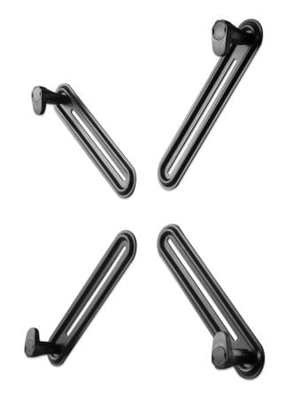 Manhattan 461870 supporto da tavolo per Tv a schermo piatto 68,6 cm [27] Nero Parete (VESA KIT 4 SCREEN WITHOUT VESA- - Manhattan 461870 Supporti a pa