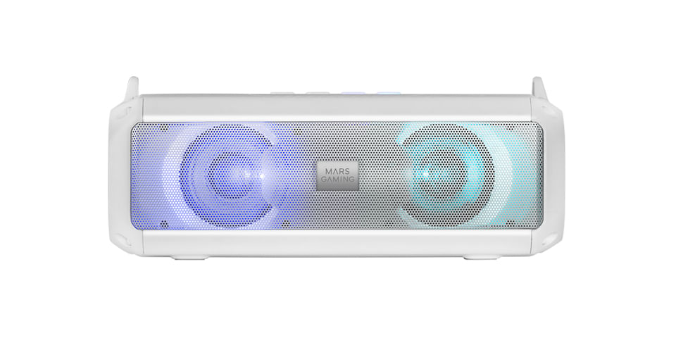 Mars Gaming MSB-XT Altoparlante portatile stereo Bianco 20 W