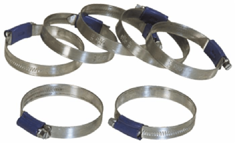 Fascetta stringitubo ABA 50 - 70mm banda 9mm confezione da 50 pezzi