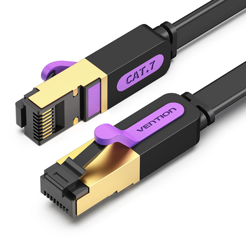 Vention ICABJ cavo di rete Nero 5 m Cat7