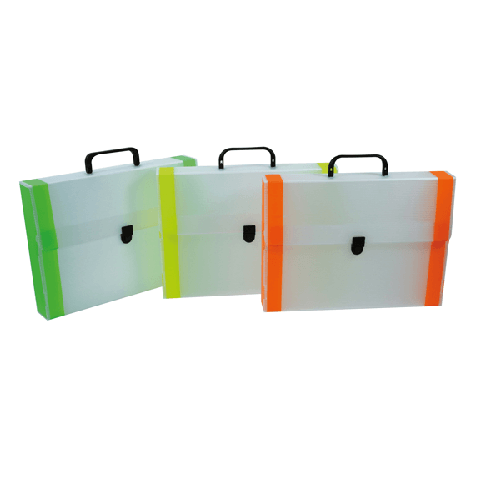 RI.PLAST VALIGETTA POLIONDA dorso FLUO 38x53cm dorso 5cm RI.PLAST