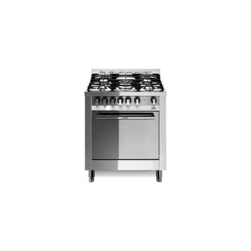 Lofra M76GV-C Cucina a Gas con Forno a Gas Ventilato 5 Fuochi Classe energetica A 70x60 cm Acciaio Inox Lucidato Lofra M76GV/C Cucina Elettrico/Gas Ga